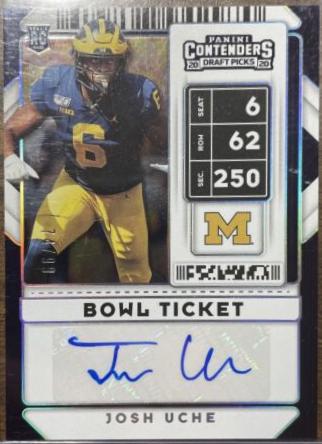 Josh Uche [Autograph Bowl] #248