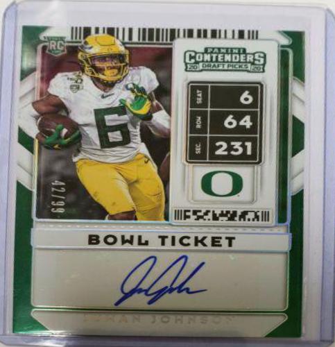 Juwan Johnson [Autograph Bowl] #289