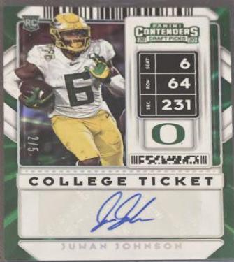 Juwan Johnson [Autograph Cracked Ice] #289
