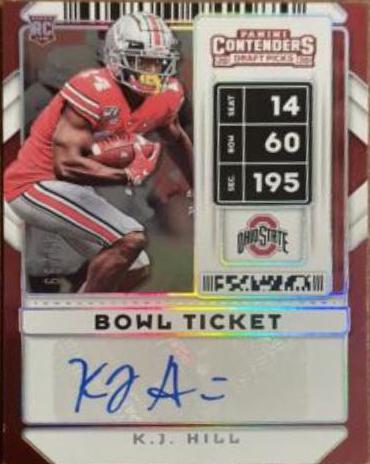 K.J. Hill [Autograph Bowl] #139
