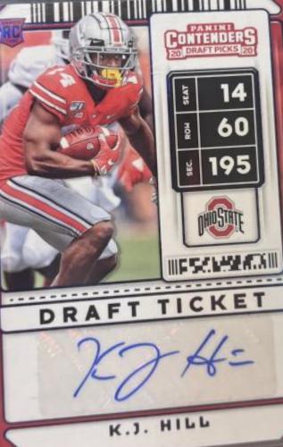 K.J. Hill [Autograph Draft Touchdown] #139