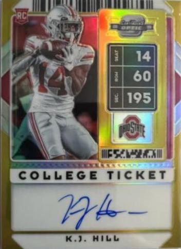 K.J. Hill [Optic Autograph Gold] #119