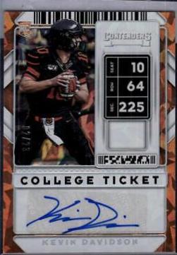 Kevin Davidson [Autograph Cracked Ice] #301