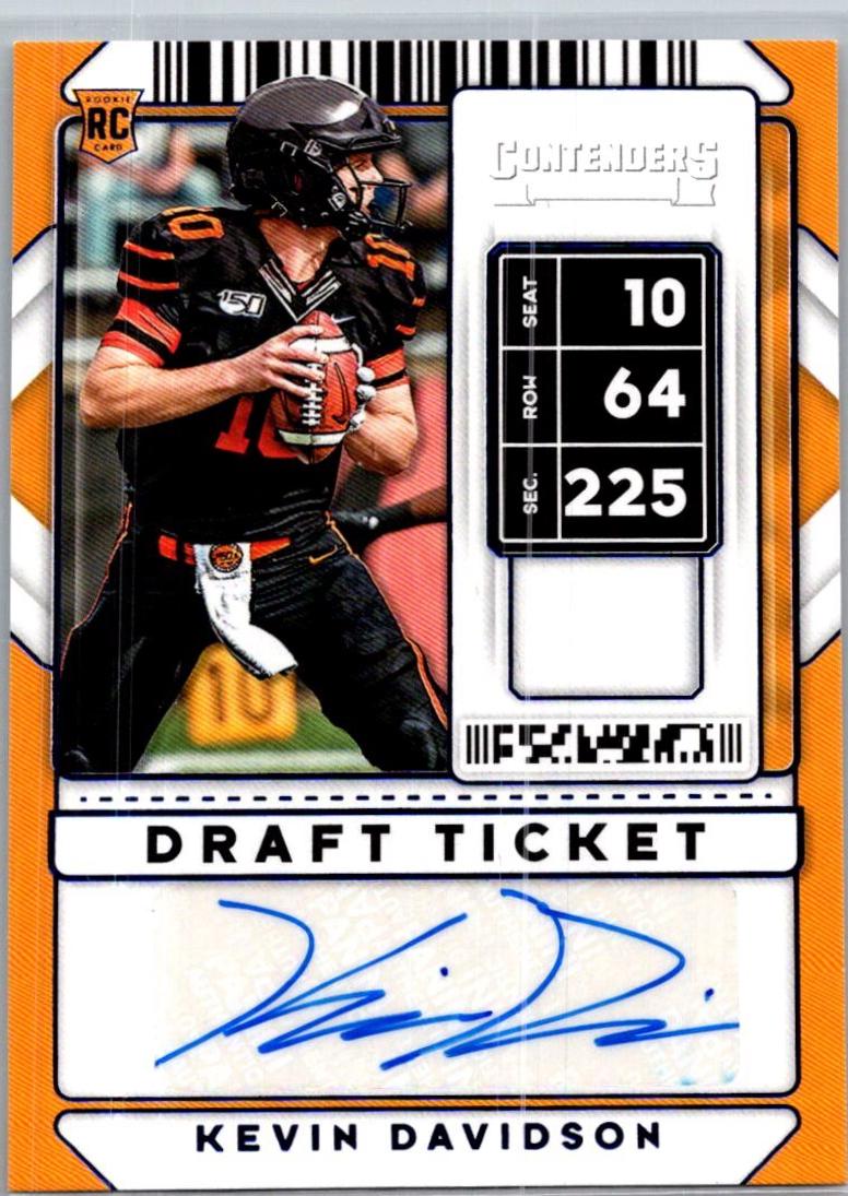 Kevin Davidson [Autograph Draft Touchdown] #301