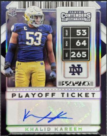 Khalid Kareem [Autograph Playoff] #186