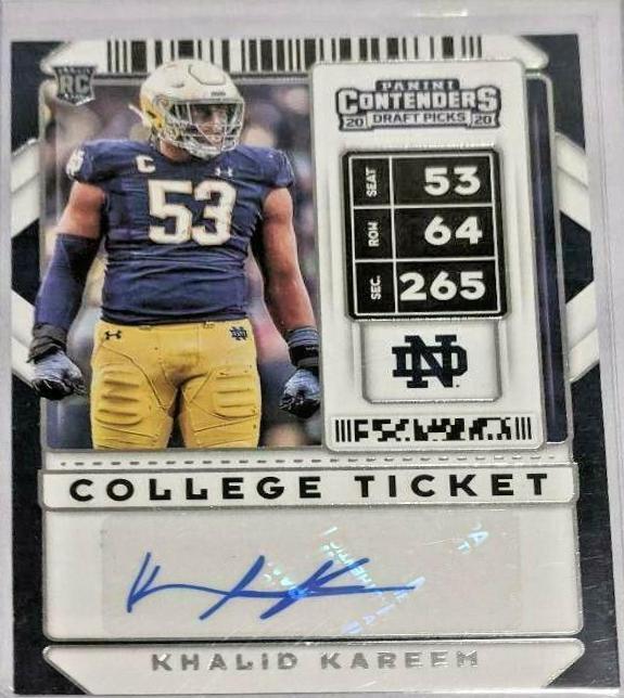 Khalid Kareem [Autograph] #186