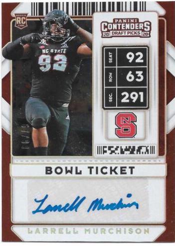 Larrell Murchison [Autograph Bowl] #302