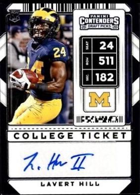Lavert Hill [Autograph Draft Green Foil] #253