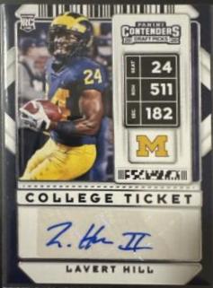 Lavert Hill [Autograph Draft Touchdown] #253