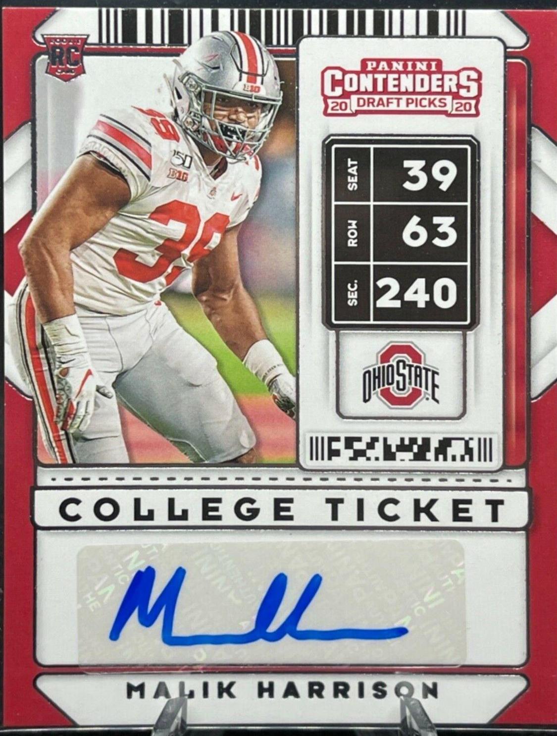 Malik Harrison [Autograph] #189