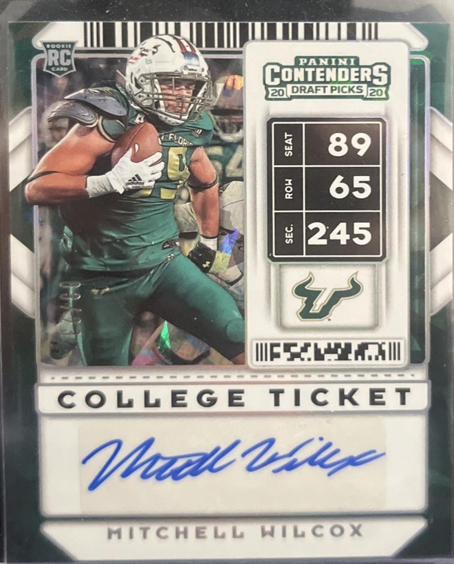 Mitchell Wilcox [Autograph Cracked Ice] #250