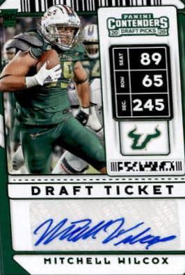 Mitchell Wilcox [Autograph Draft Green Foil] #250