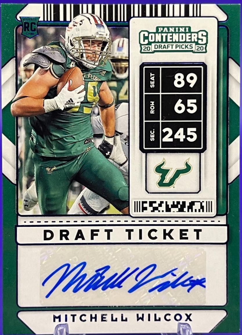 Mitchell Wilcox [Autograph Draft Touchdown] #250