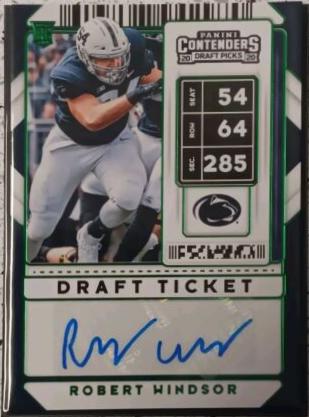 Robert Windsor [Autograph Draft Touchdown] #296