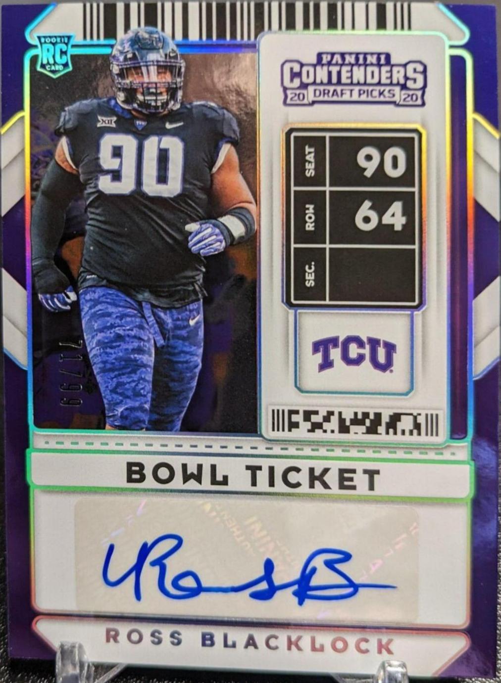 Ross Blacklock [Autograph Bowl] #322