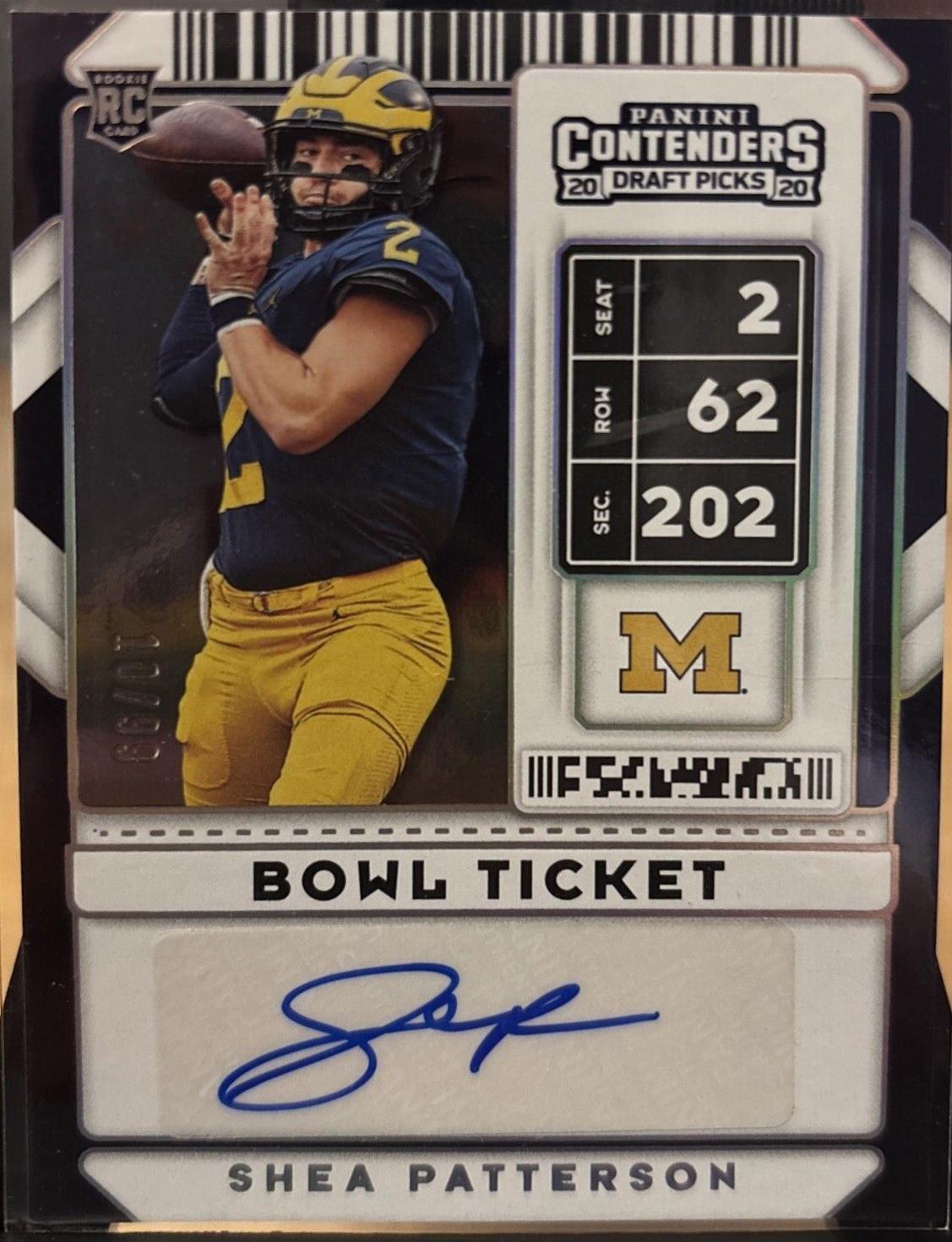 Shea Patterson [Autograph Bowl] #147