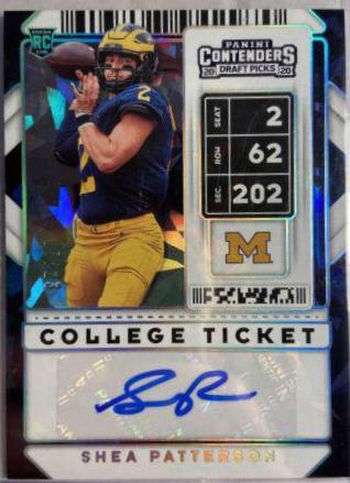 Shea Patterson [Autograph Cracked Ice] #147