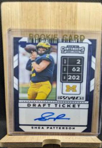 Shea Patterson [Autograph Draft Blue Foil] #147