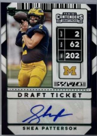 Shea Patterson [Autograph Draft Green Foil] #147