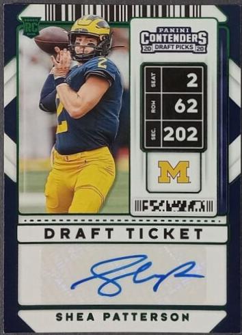 Shea Patterson [Autograph Draft Touchdown] #147