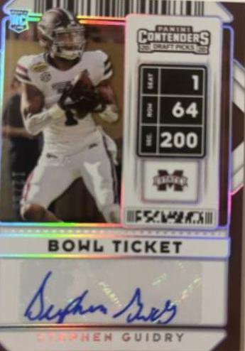 Stephen Guidry [Autograph Bowl] #173