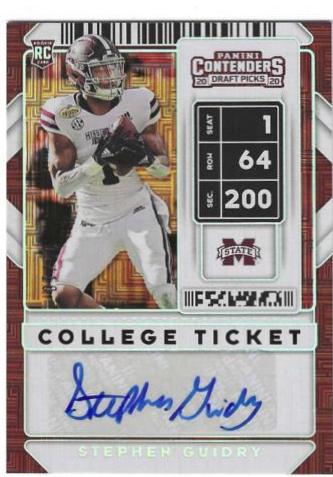 Stephen Guidry [Autograph Building Blocks] #173