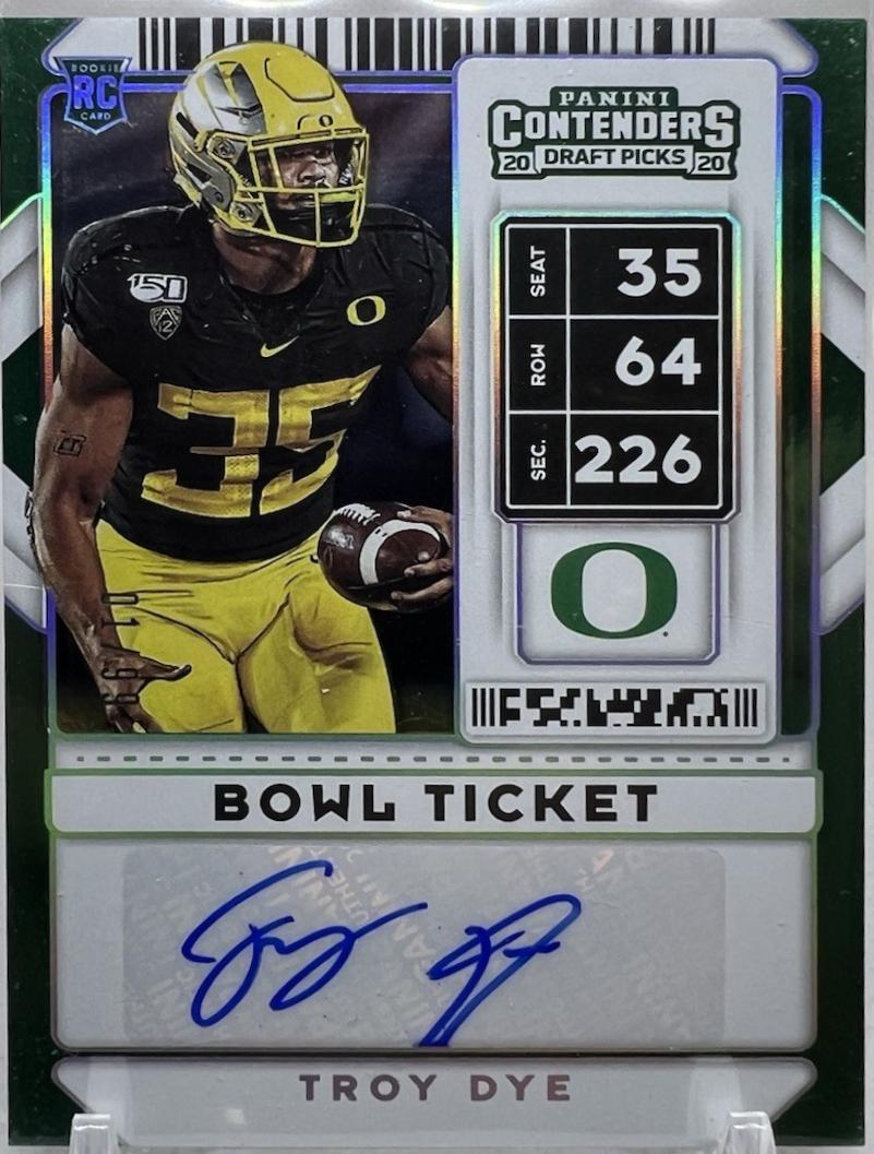 Troy Dye [Autograph Bowl] #230