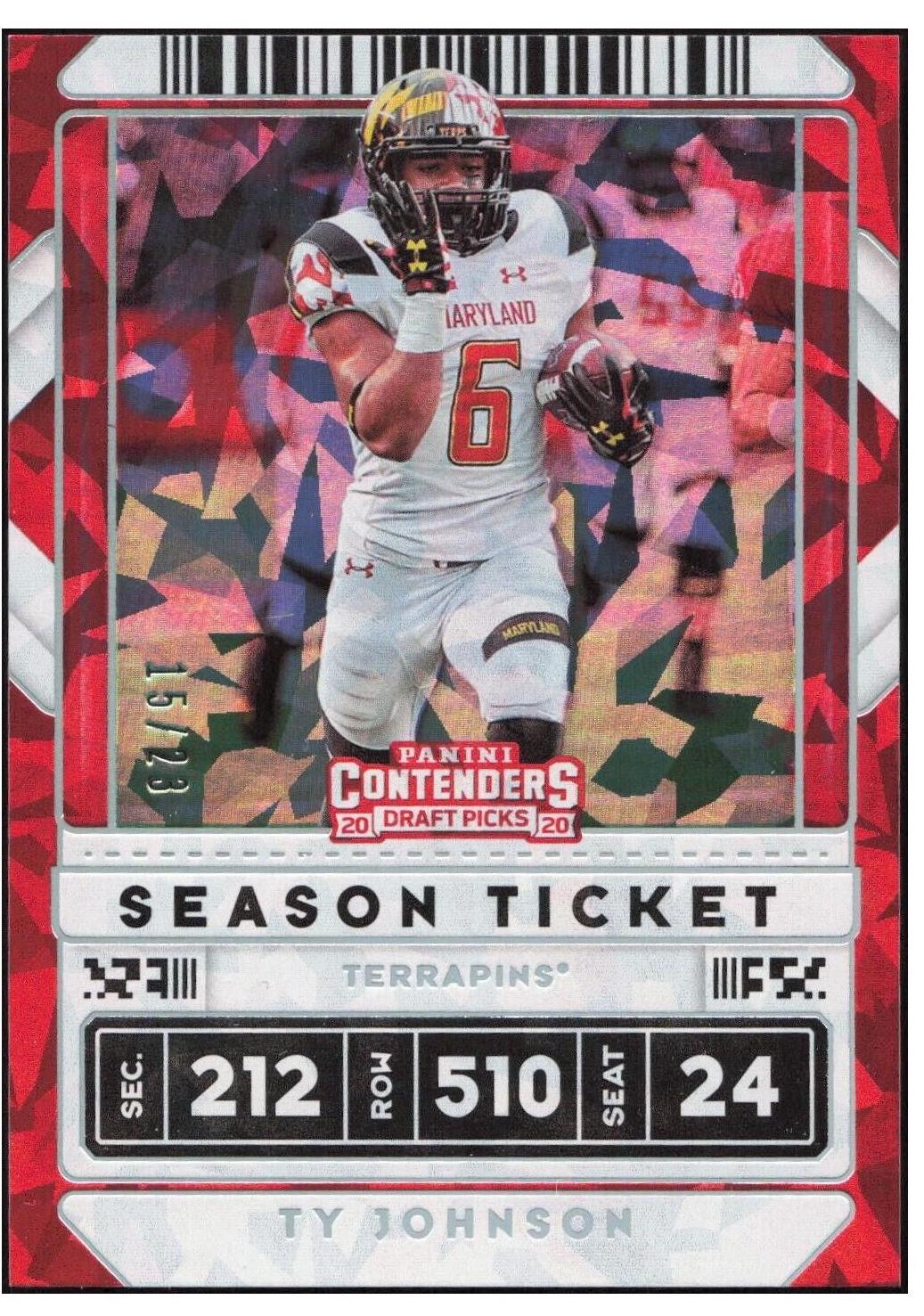 Ty Johnson [Cracked Ice] #100