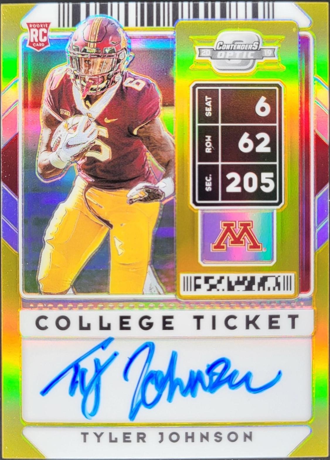 Tyler Johnson [Optic Autograph Gold] #121
