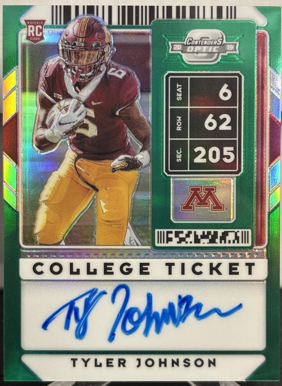 Tyler Johnson [Optic Autograph Green] #121