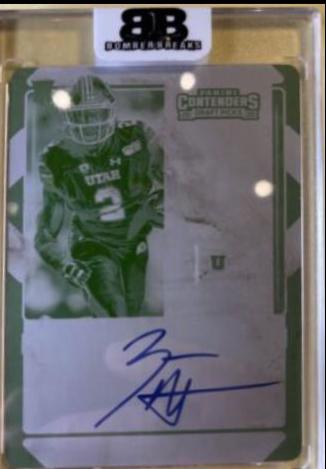 Zack Moss [Variation 1 Autograph] #124