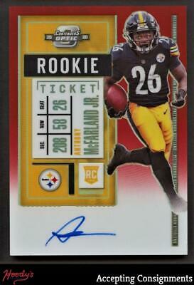 Anthony McFarland Jr. [Autograph Red] #137