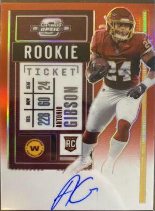 Antonio Gibson [Autograph Red] #127