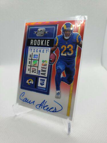 Cam Akers [Autograph Red] #121
