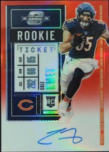 Cole Kmet [Autograph Red] #118