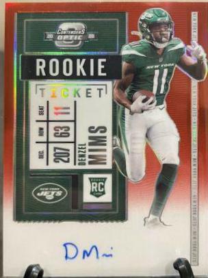 Denzel Mims [Autograph Red] #125