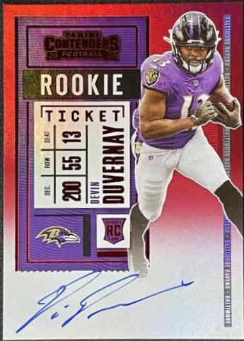 Devin Duvernay [Autograph Red] #132