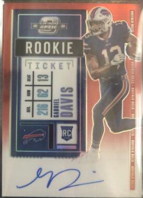 Gabriel Davis [Autograph Red] #139