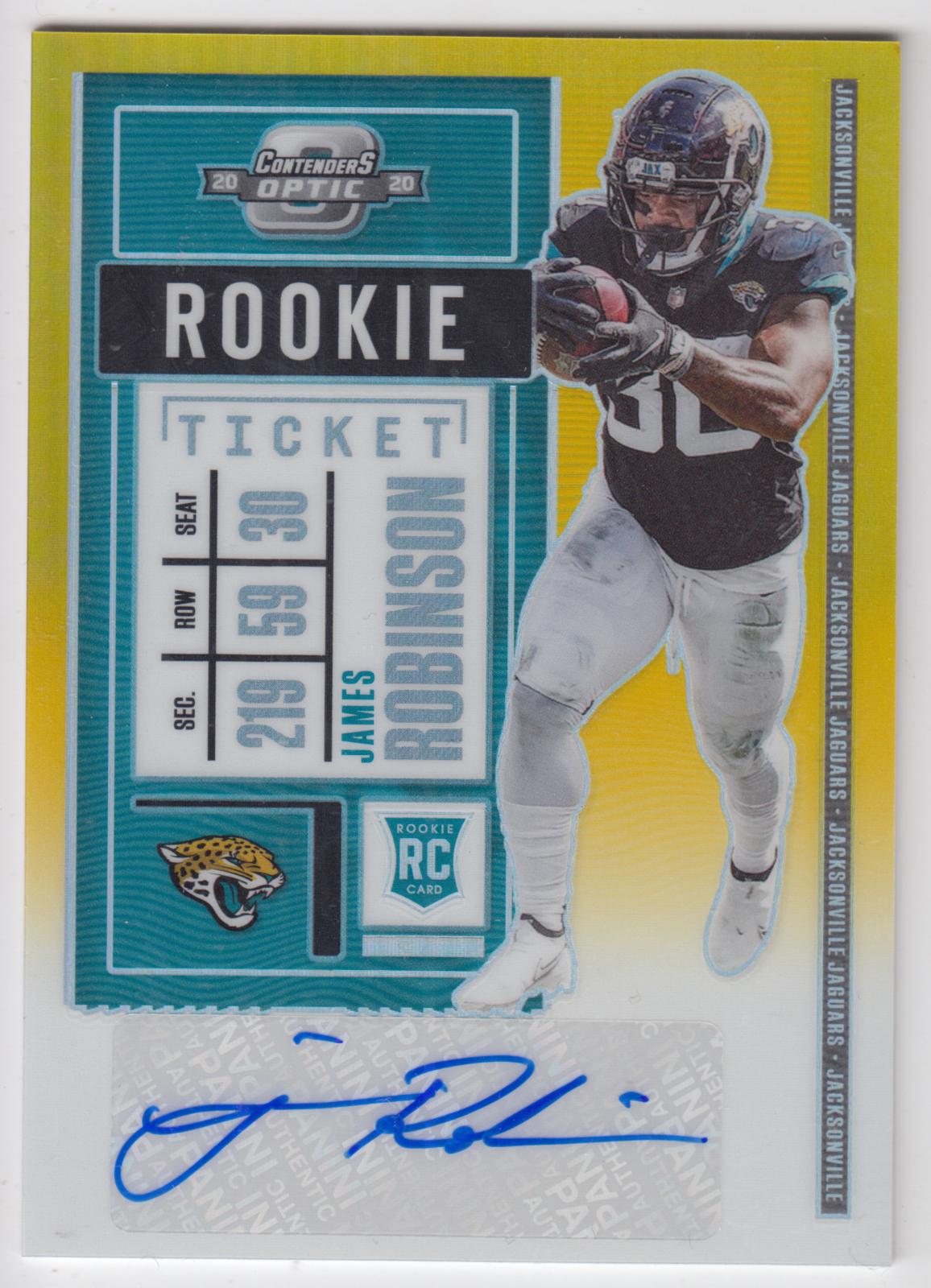 James Robinson [Autograph Gold] #203