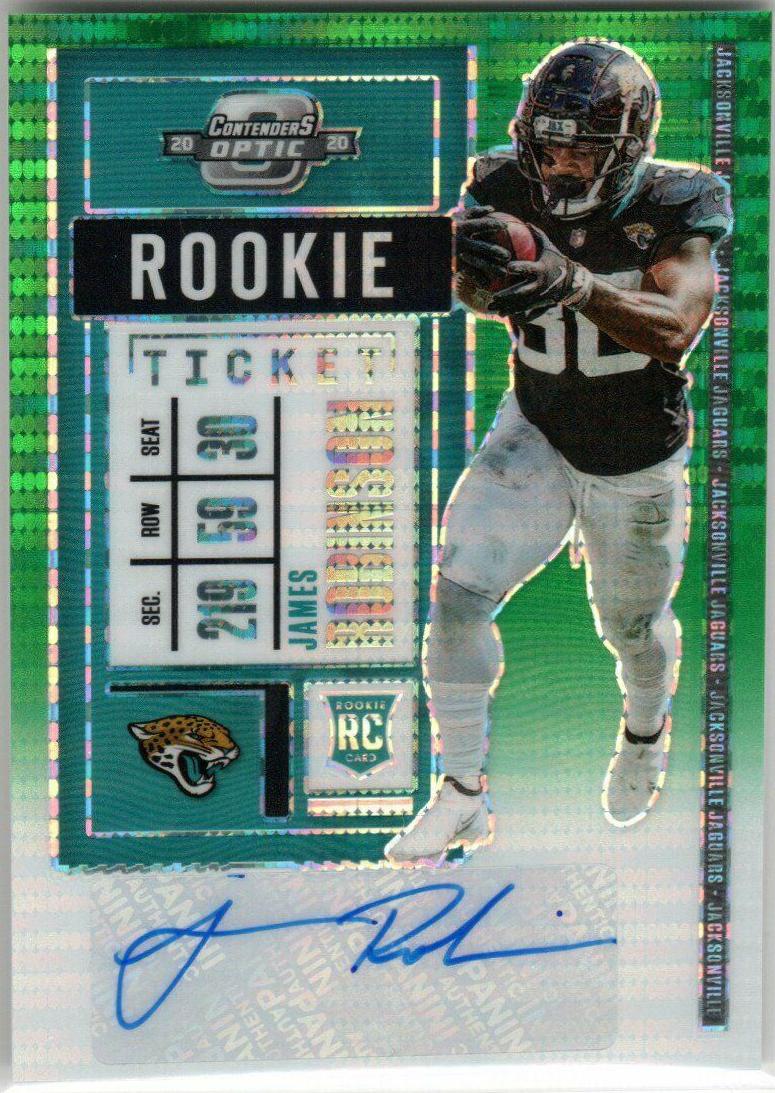 James Robinson [Autograph Green Pulsar] #203
