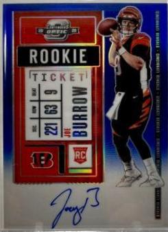 Joe Burrow [Autograph Blue] #101