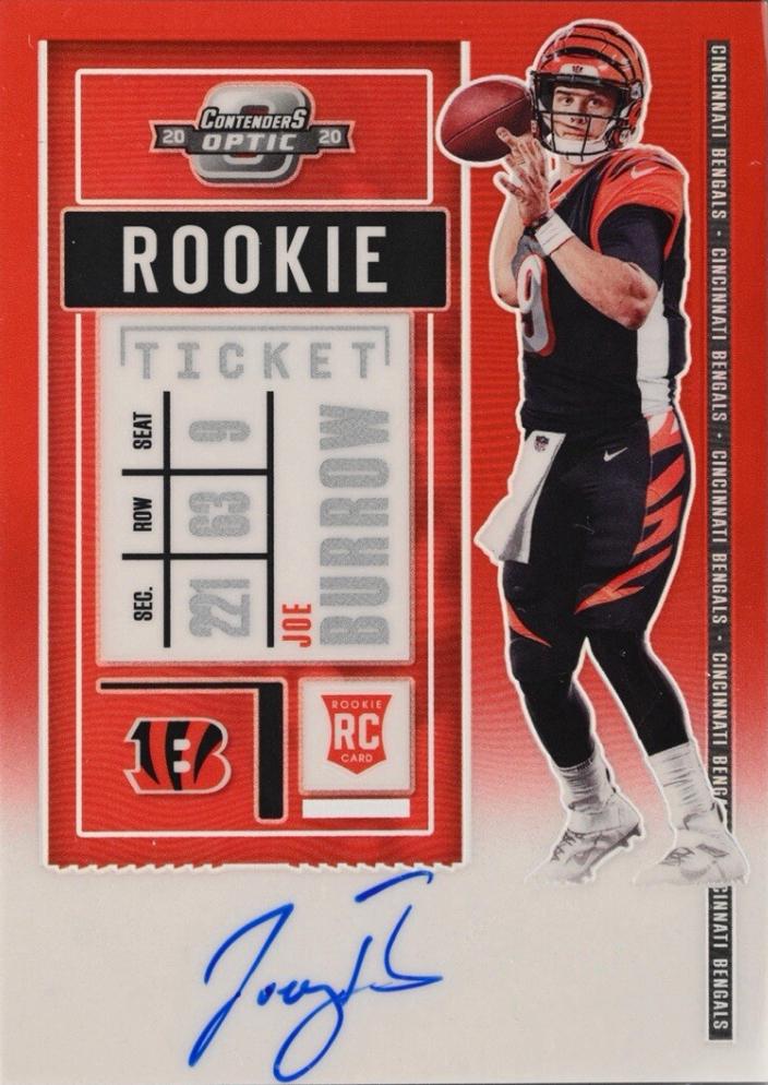 Joe Burrow [Autograph Red] #101