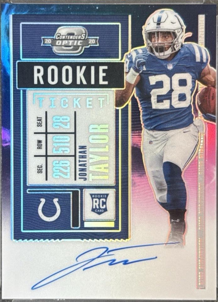 Jonathan Taylor [Autograph Nebula] #116