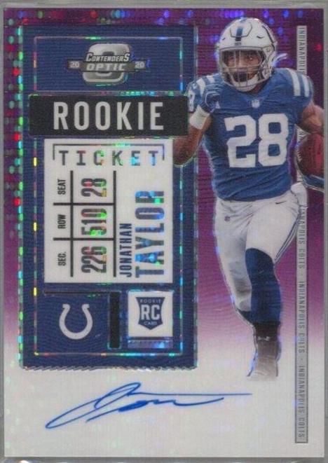 Jonathan Taylor [Autograph Purple Pulsar] #116