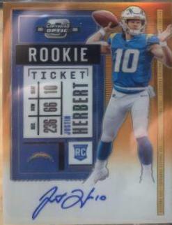 Justin Herbert [Autograph Orange] #104