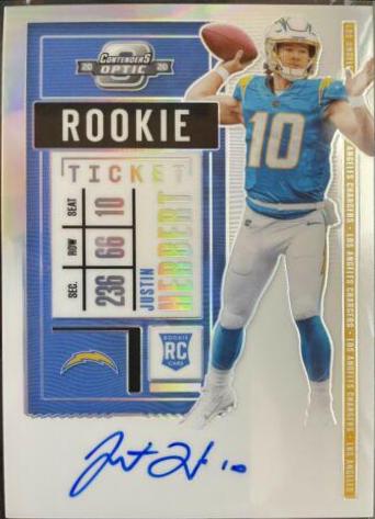 Justin Herbert [Autograph Silver] #104