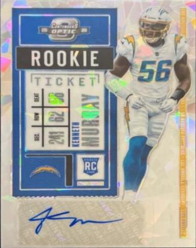 Kenneth Murray [Autograph Cracked Ice] #149