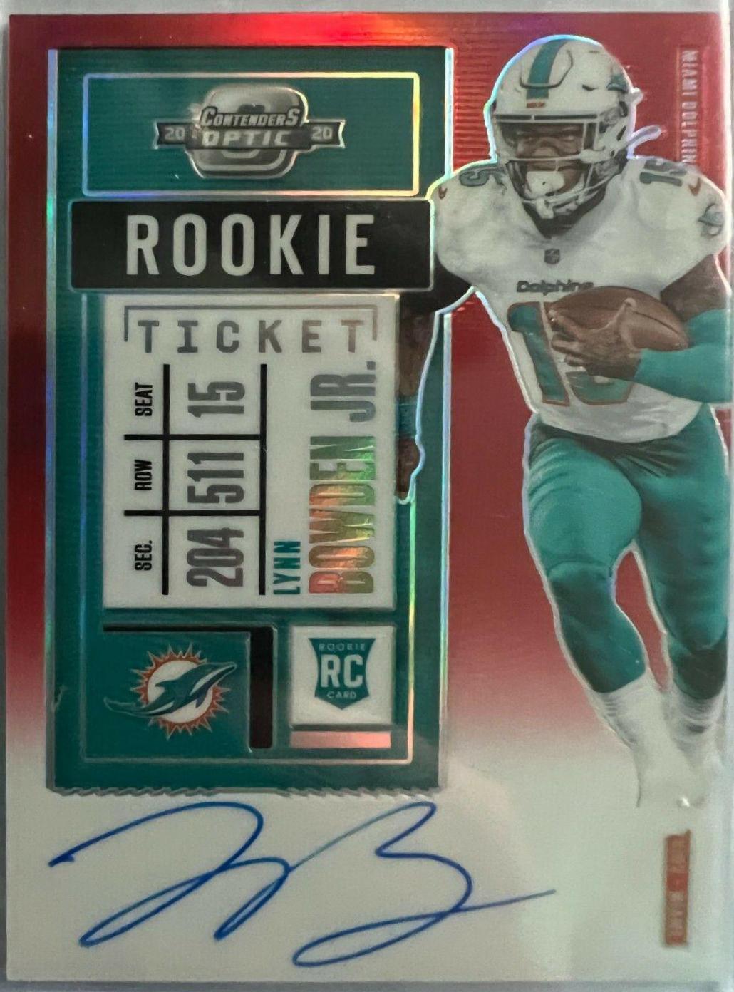 Lynn Bowden Jr. [Autograph Red] #129