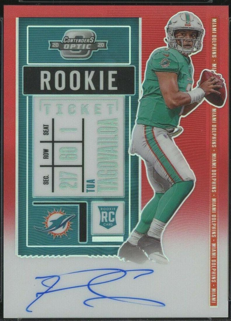 Tua Tagovailoa [Autograph Red] #103