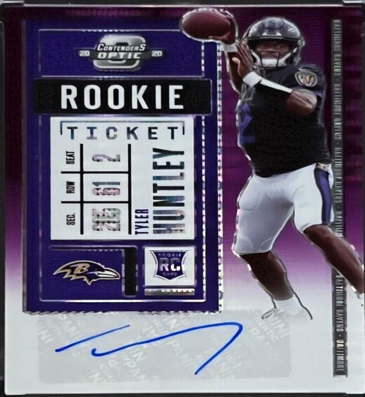 Tyler Huntley [Autograph Purple Pulsar] #206